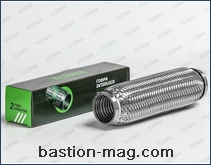 Гофра глушителя Tixona d50mm -250mm с внутренним металлорукавом