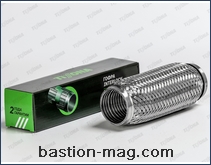 Гофра глушителя Tixona d55mm -200mm с внутренним металлорукавом